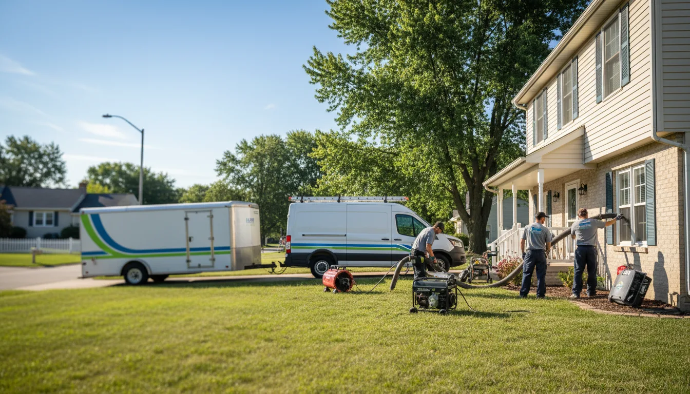 Flooded Basement Restoration And Cleanup With Repair in Brocton, NY near me